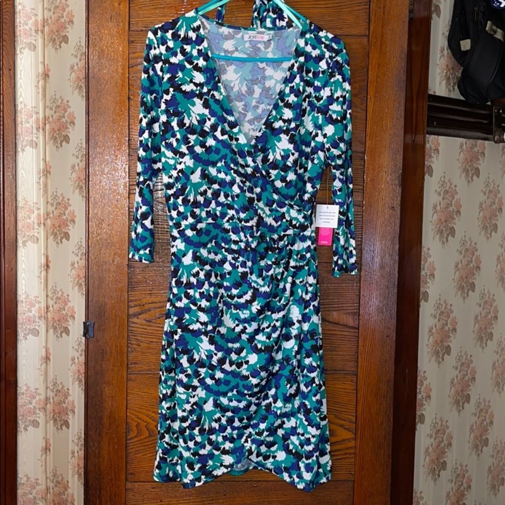New wrap dress.